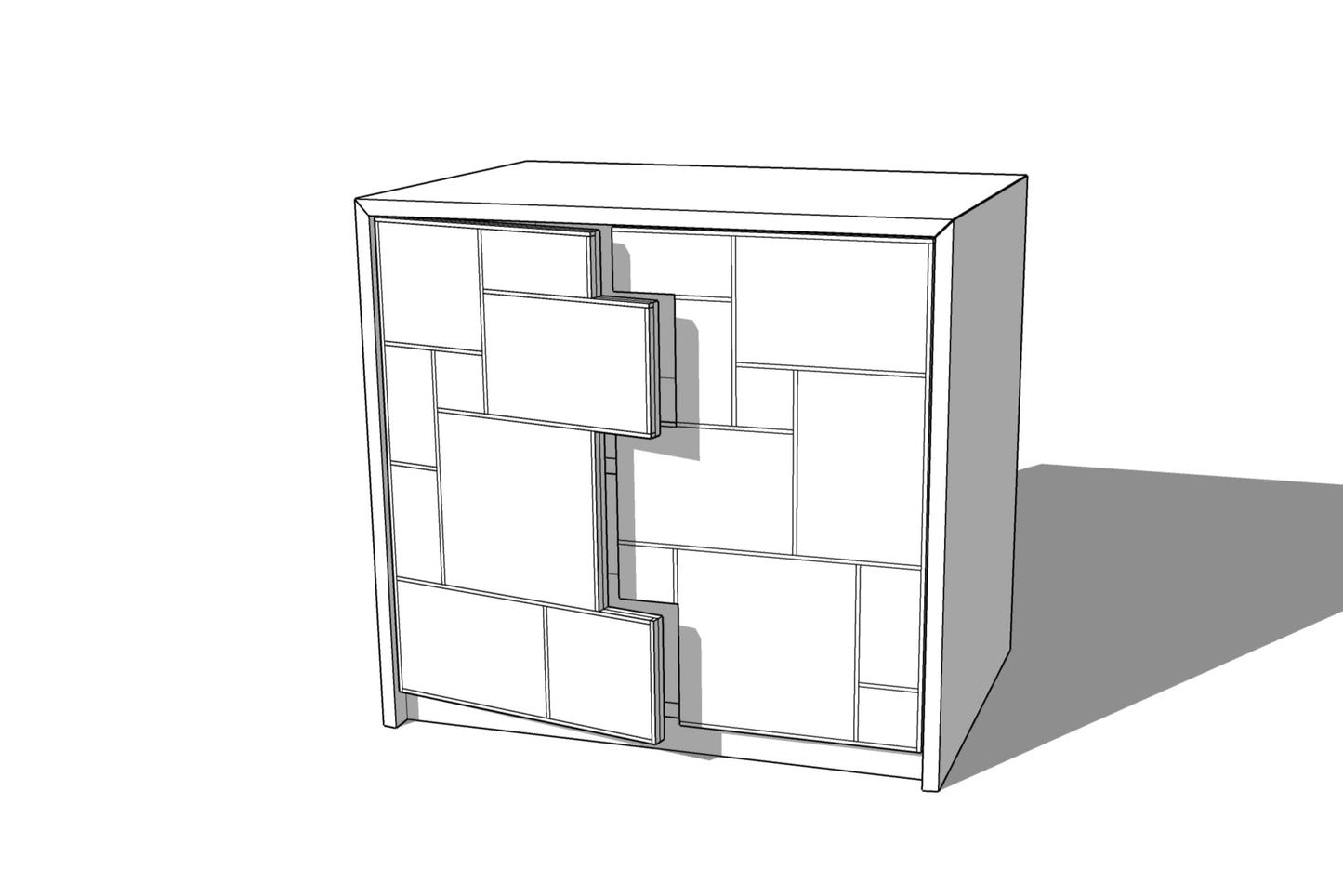 Walnut & Brass Side Table Plans