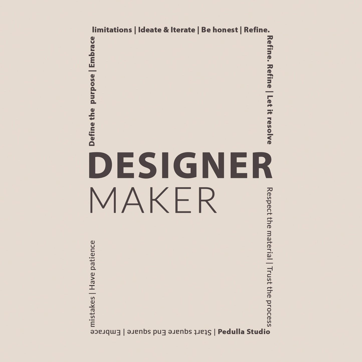 The Designer/Maker Tee - SOLD OUT