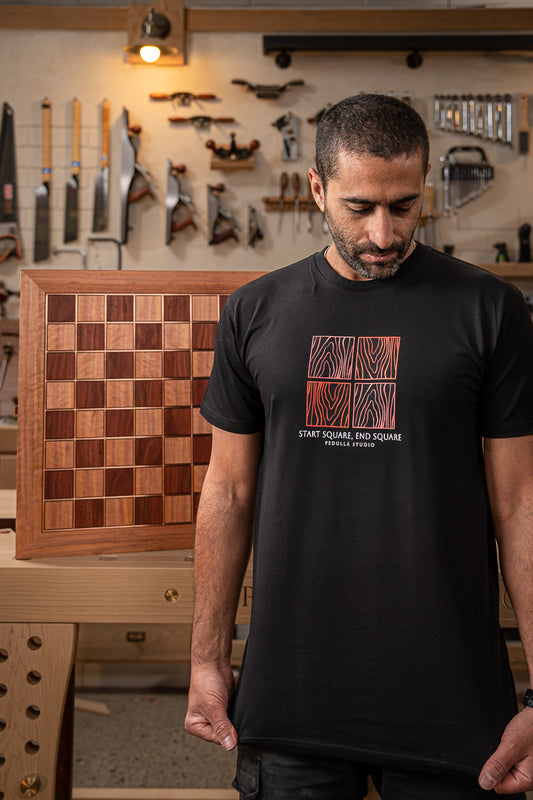 The Start Square, End Square Tee